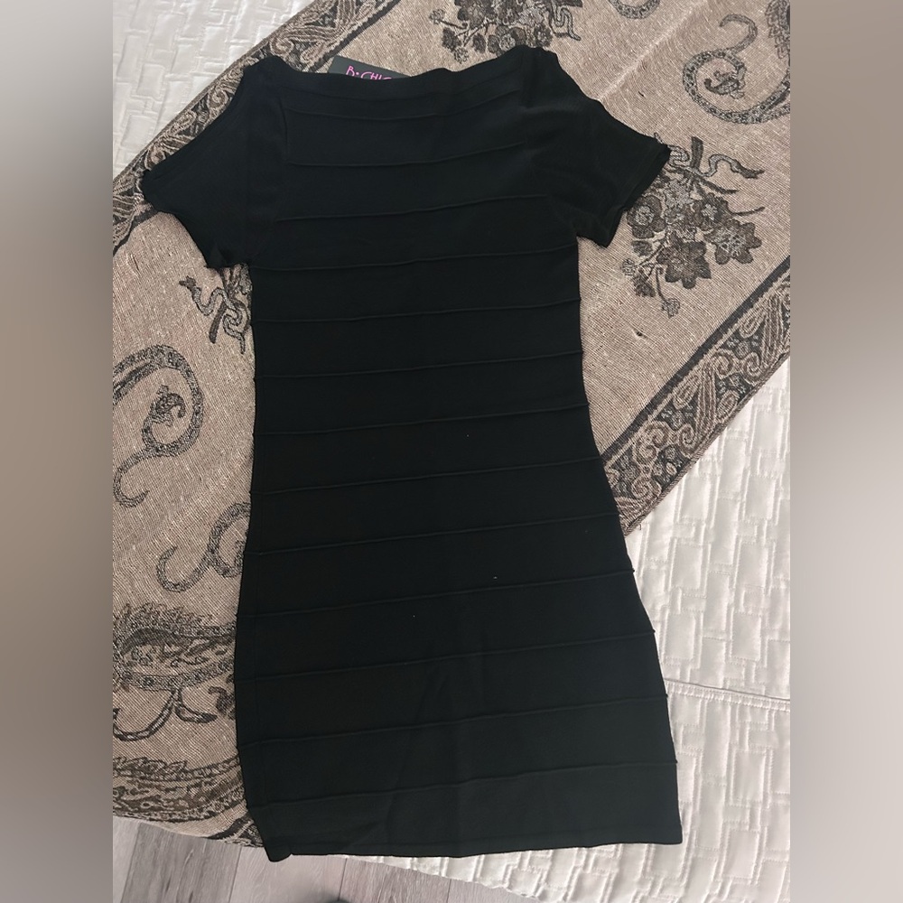 WOW Couture Elegant Black Mini Dress